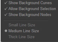 24. Curves Display Options