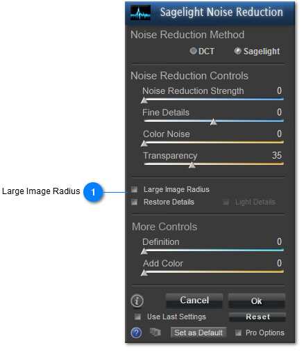 Sagelight Mode Controls